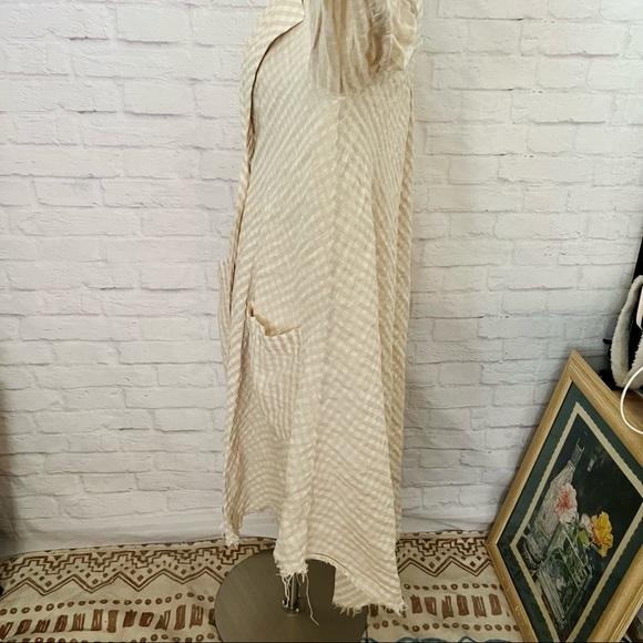 Free People Linen Overcoat - Picture 10 of 16